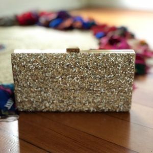 Evening Clutch, worn as a crossbody or clutch